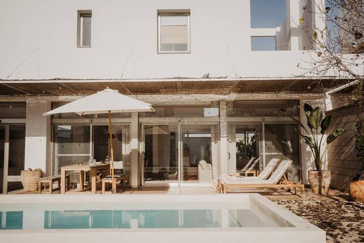 Location de vacances pour 8 personnes, avec jardin ainsi que piscine et vue, animaux acceptés dans Poble Nou Del Delta - 3