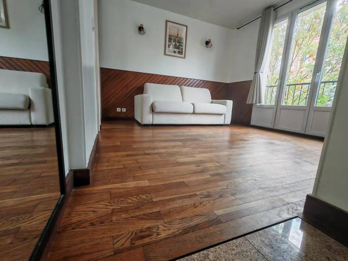 Gîte pour 2 personnes, avec Terrasse dans Gare De Gentilly