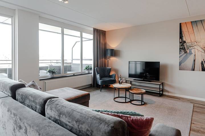 Vakantieappartement voor 6 personen, met balkon, kindvriendelijk in Warmond