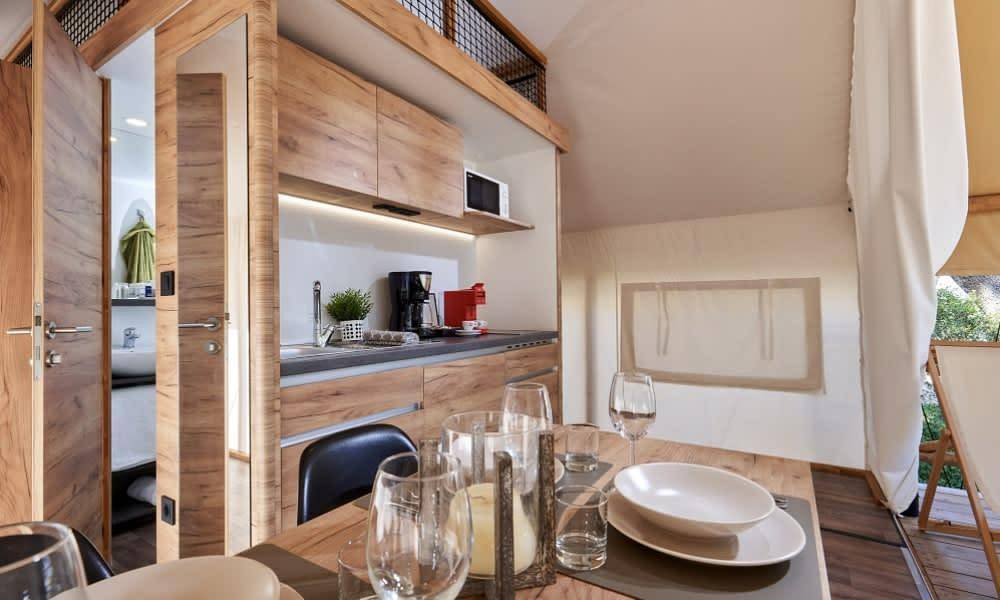 Europarcs Gulperberg — Glamping Zelt 4 in Gulpen, Limburg (Niederlande)