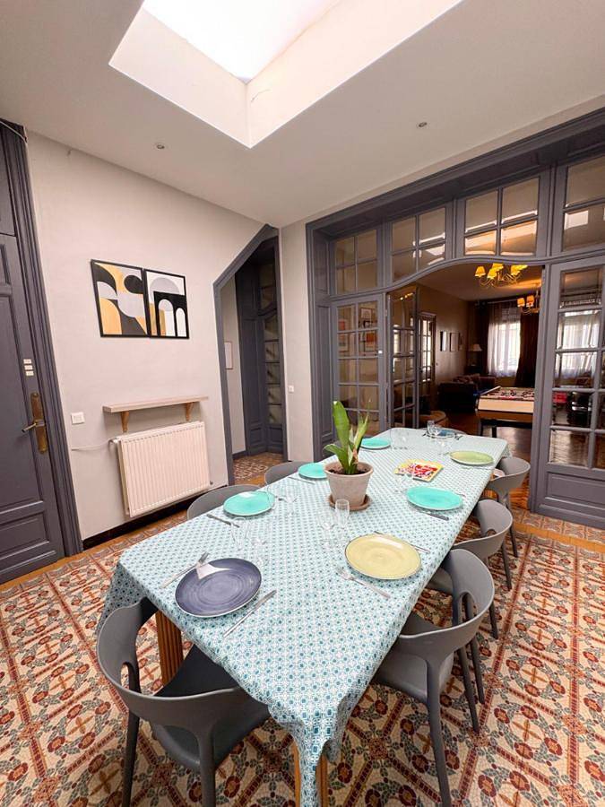 Location de vacances pour 10 personnes, avec terrasse, animaux acceptés à Roubaix