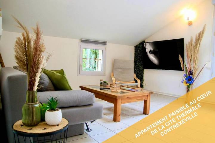Appartement de vacances pour 4 personnes, avec jardin et vue