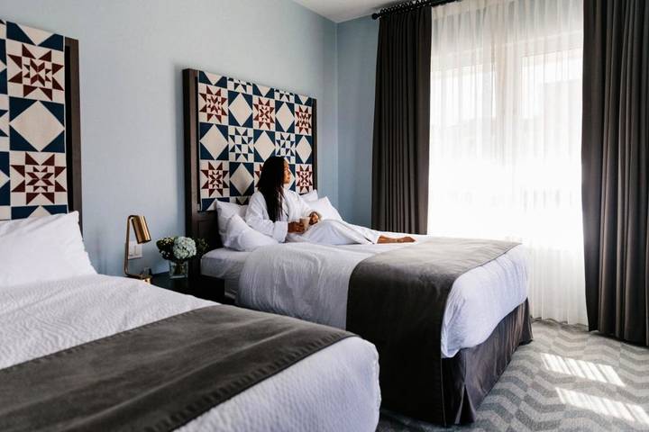 Hotel voor 2 personen, met whirlpool en terras in Banff Nationaal Park