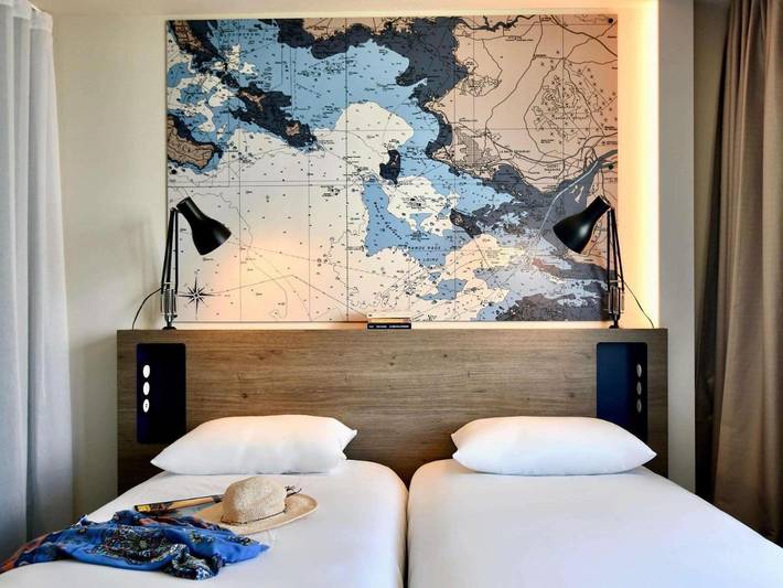 Hôtel pour 4 personnes, avec terrasse et vue