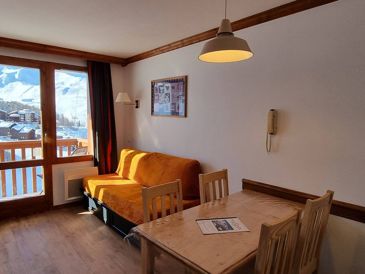 Appartement De Vacances pour 5 Personnes dans Plagne Soleil, Mâcot-la-Plagne