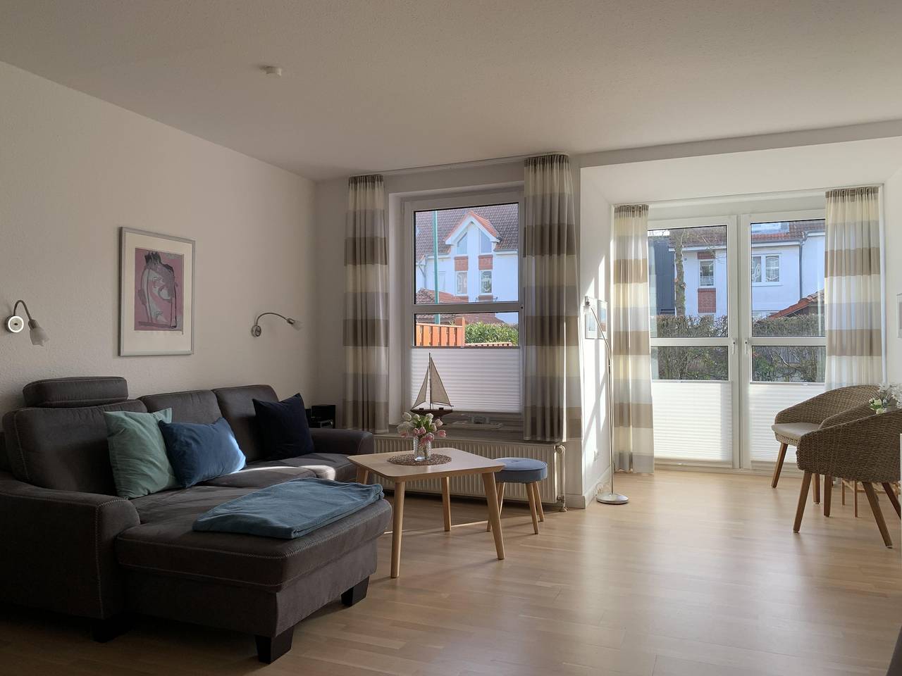 Apartamento vacacional entero, Appartement/Fewo, Dusche und Bad, Wc, 2 Schlafräum in Boltenhagen, North-West Mecklenburg (Wismar region)