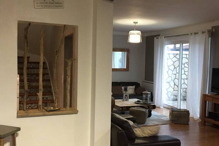 Villa voor 12 personen, met balkon en tuin in Saint-Georges-de-Didonne