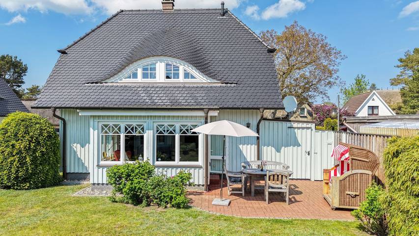 Ferienhaus für 6 Personen, mit Sauna und Garten, mit Haustier in Wieck am Darß