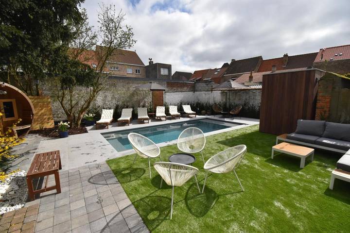Maison d’hôte pour 4 personnes, avec jacuzzi et sauna ainsi que piscine et jardin à Nieuwpoort - 3