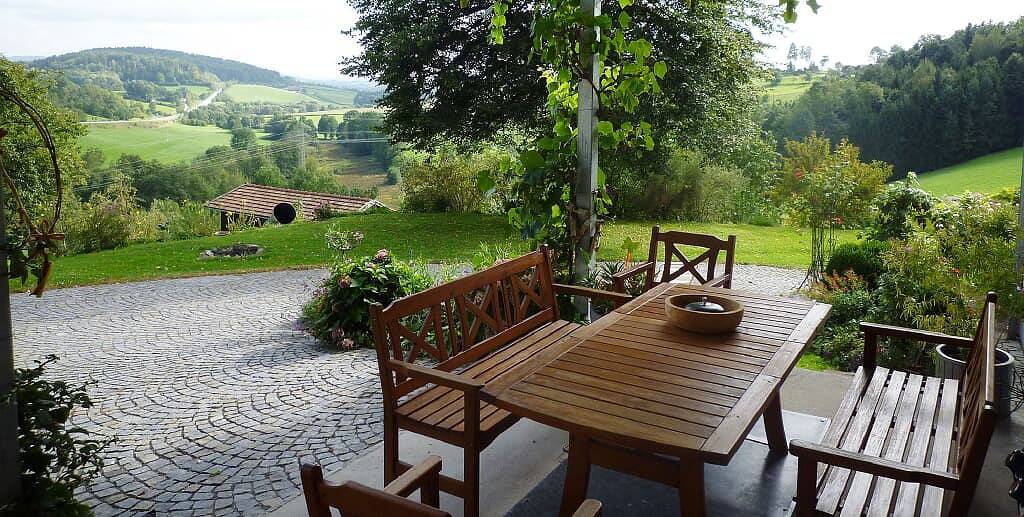 Ferienwohnung Lankl im Bayerischen Wald - Ferienwohnung Weitblick (63qm) mit Wlan und Balkon in Röhrnbach, Ostbayern