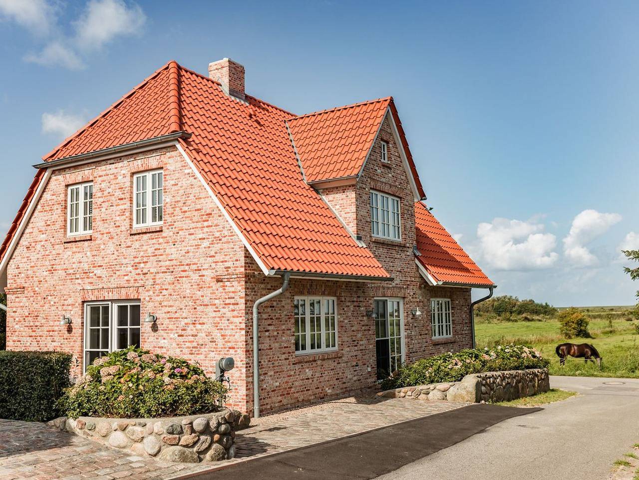 Landhaus John - "Landhaus John: Ihr idyllisches Ferienparadies auf Föhr!" in Klintum, Oldsum