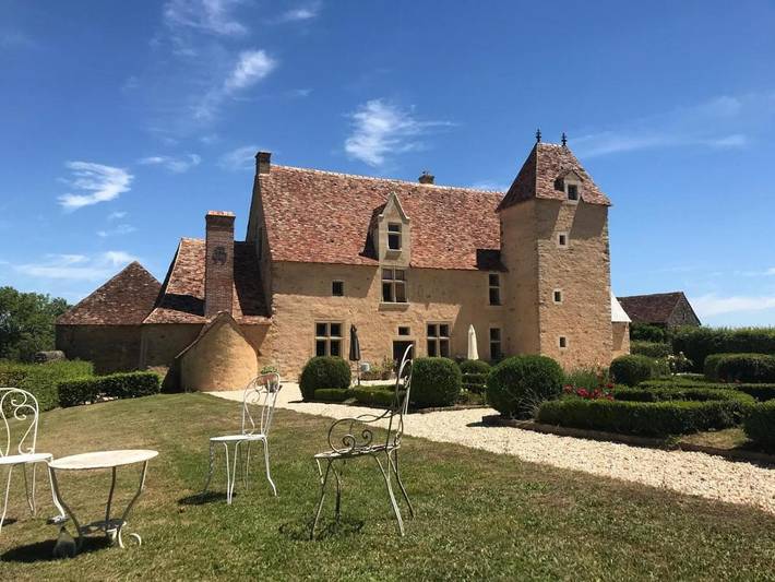 Maison de vacances pour 9 personnes, avec Terrasse et Jardin ainsi que Piscine et Vue