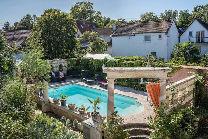 Ferienhaus für 3 Personen, mit Balkon und Garten sowie Sauna in Kaiserstuhl