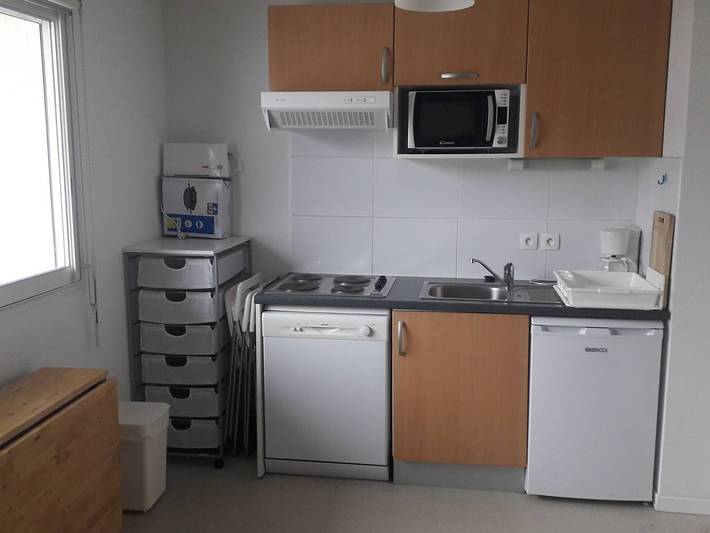 Appartement entier, Appartement cosy 4 pers. sur les pistes, parking gratuit, casier à skis, lave-vaisselle, lave-linge in La Pierre Saint-Martin, Arette