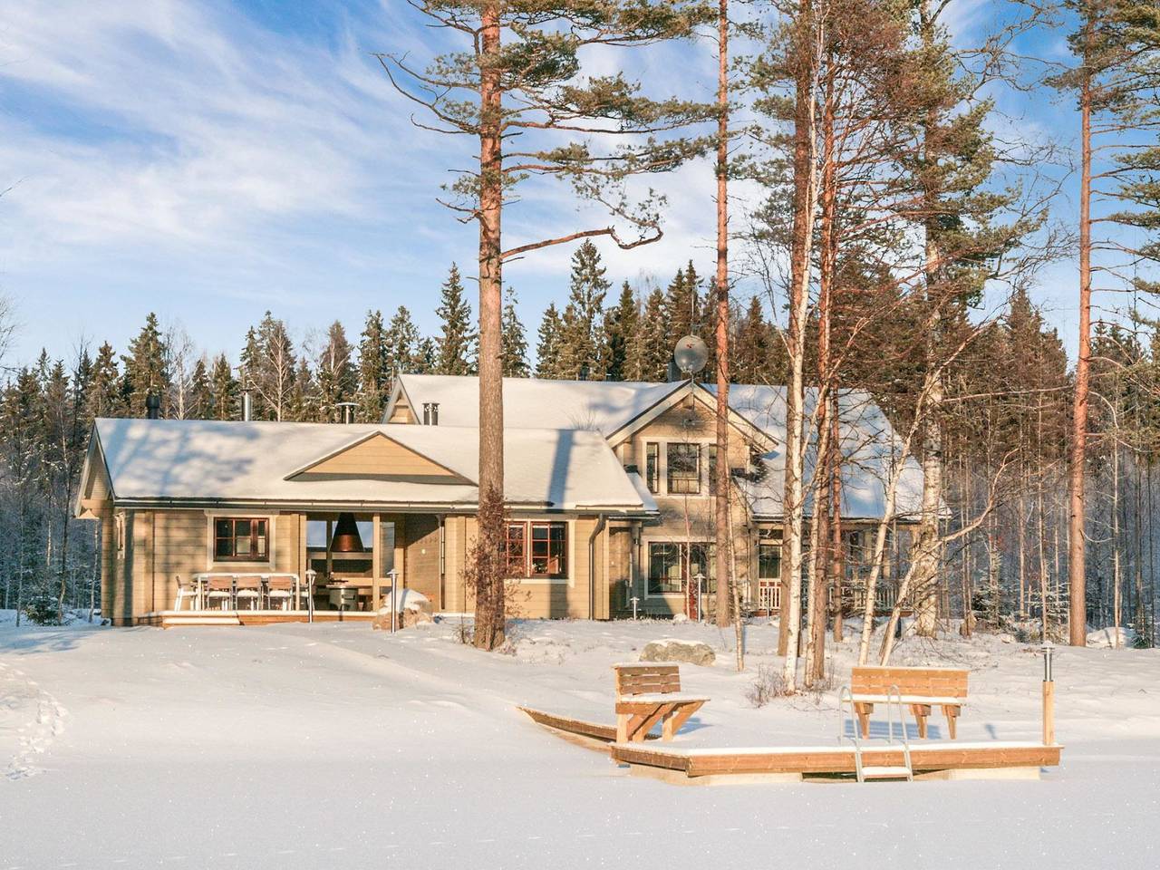 Villa puronotko in Pertunmaa, Südsavo