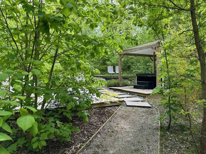 Mobil home pour 2 personnes, avec jacuzzi à Port-le-Grand - 4