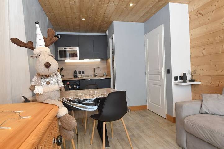 Gîte pour 5 personnes, avec piscine, animaux acceptés dans Station De Valmeinier