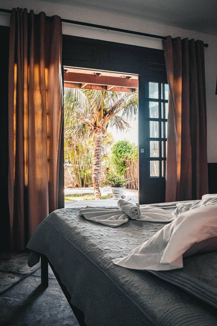 Cabanas para 11 pessoas com balcão/terraço in Beberibe, Litoral Cearense