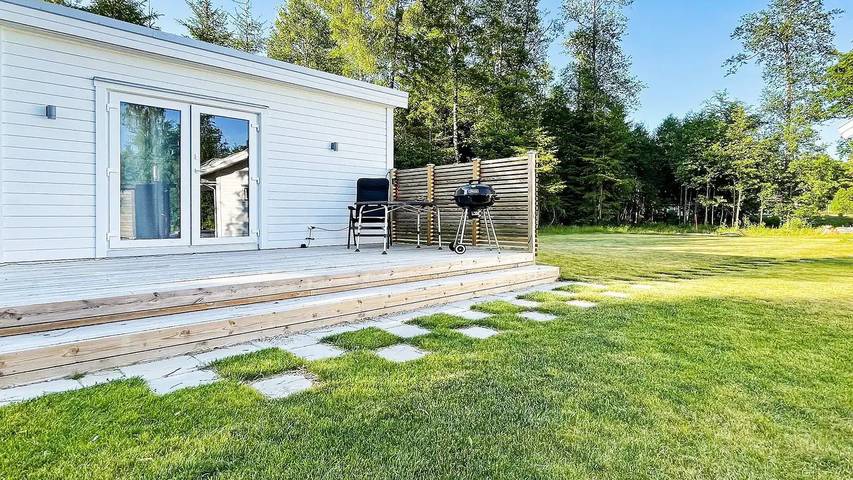 Ferienhaus für 4 Personen, mit Garten, mit Haustier am Bolmen