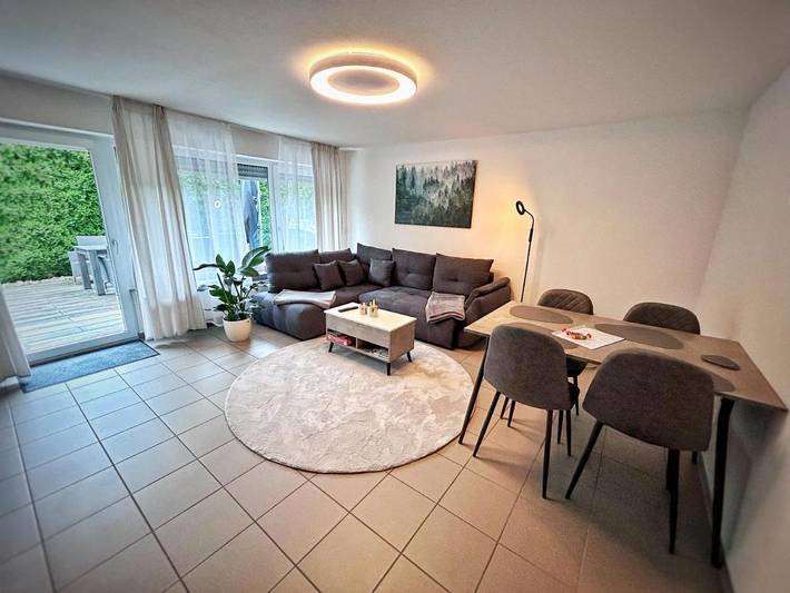 Ferienwohnung für 2 Personen, mit Terrasse und Garten sowie Ausblick in Waldachtal - 2