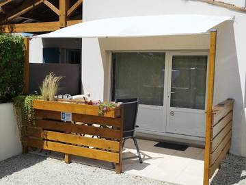 Gîte pour 4 personnes, avec terrasse à Saint-Sulpice-de-Royan