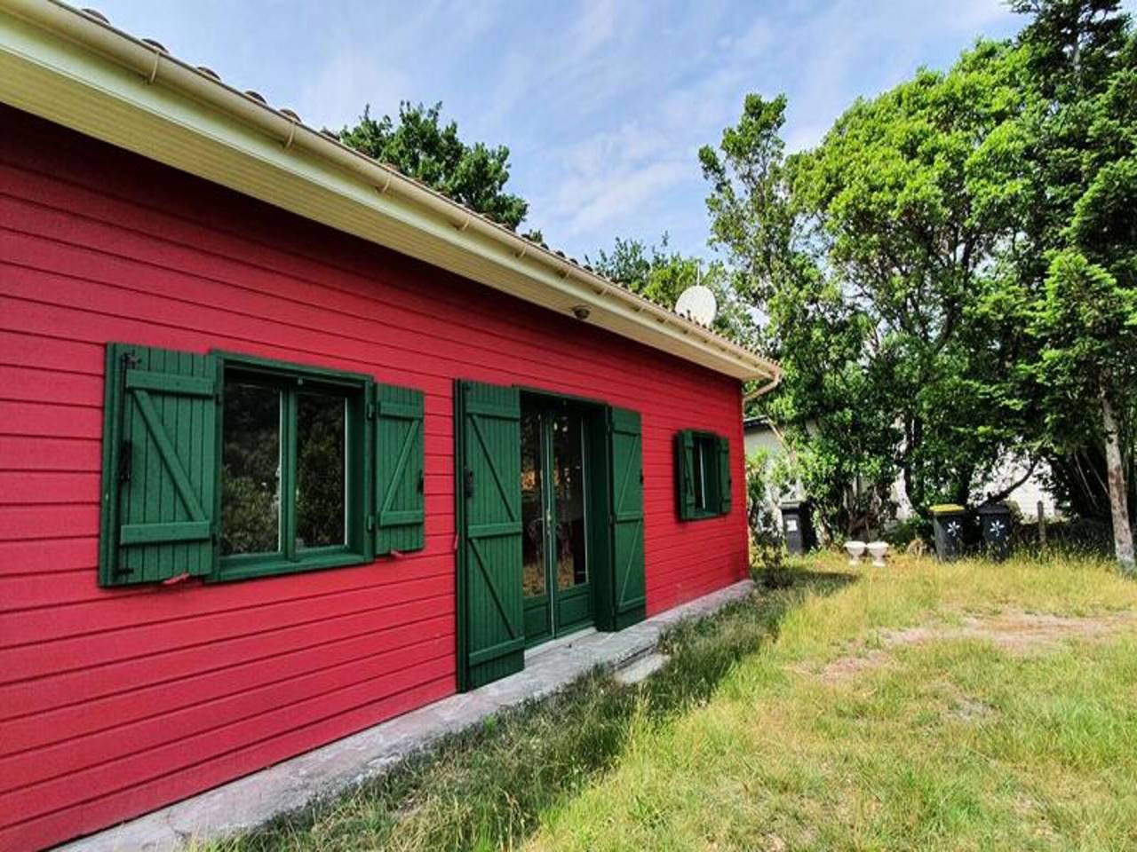 Appartement entier, Chalet avec jardin près de la côte française in Hourtin, Parc naturel régional du Médoc