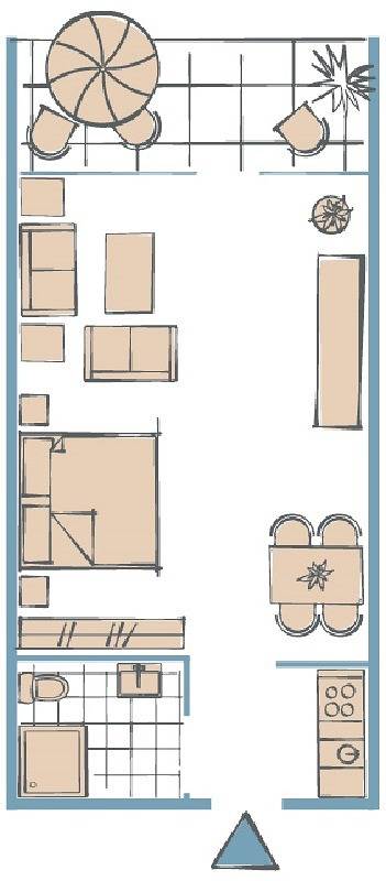 Ferienwohnung für 2 Personen, mit Terrasse in Heiligenhafen - 2