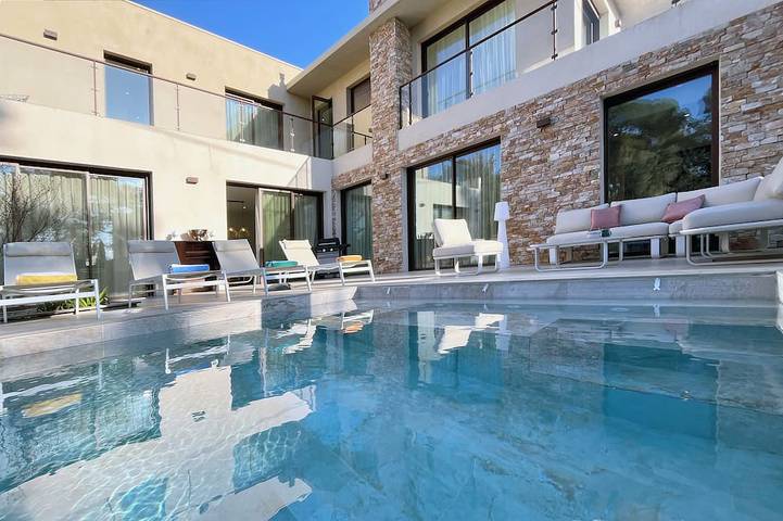 Ferienhaus für 12 Personen, mit Garten