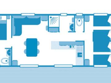 Camping pour 6 Personnes dans Fermanville, Cotentin, Photo 3