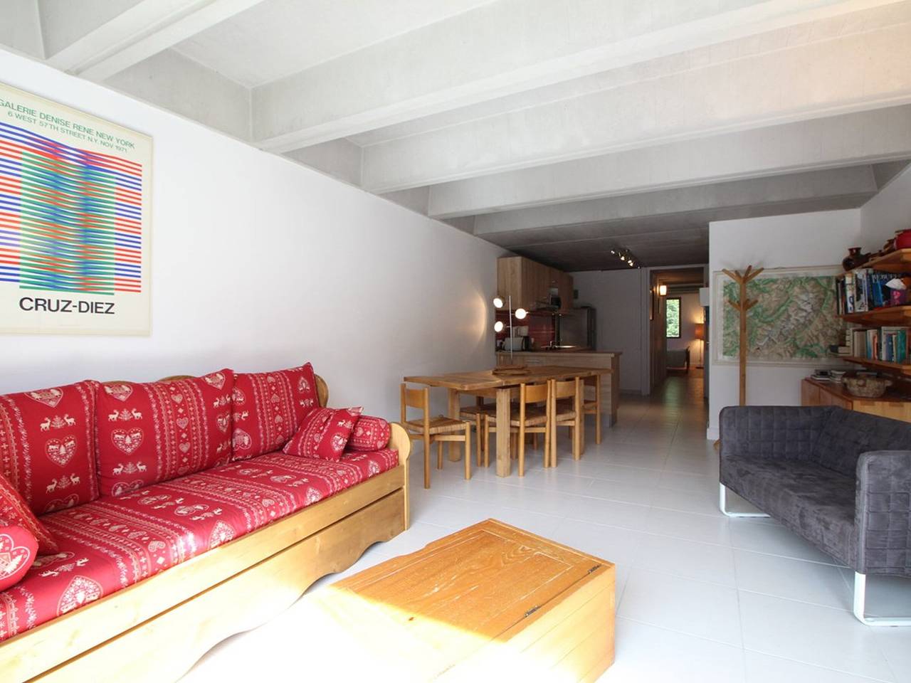 Appartement entier, Appartement 3 pièces rénové, 8 pers, proche pistes, Wifi in Flaine, Arâches-la-Frasse