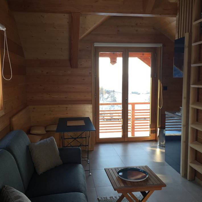 Gîte pour 6 personnes, avec balcon ainsi que jardin et vue sur le lac dans Hautes-Alpe - 4