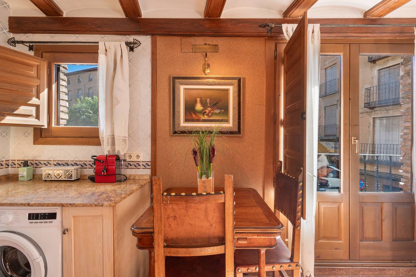 Apartamento entero, Apartamento 'Zayda' con balcón, Wi-Fi y aire acondicionado in Daroca, Provincia de Zaragoza