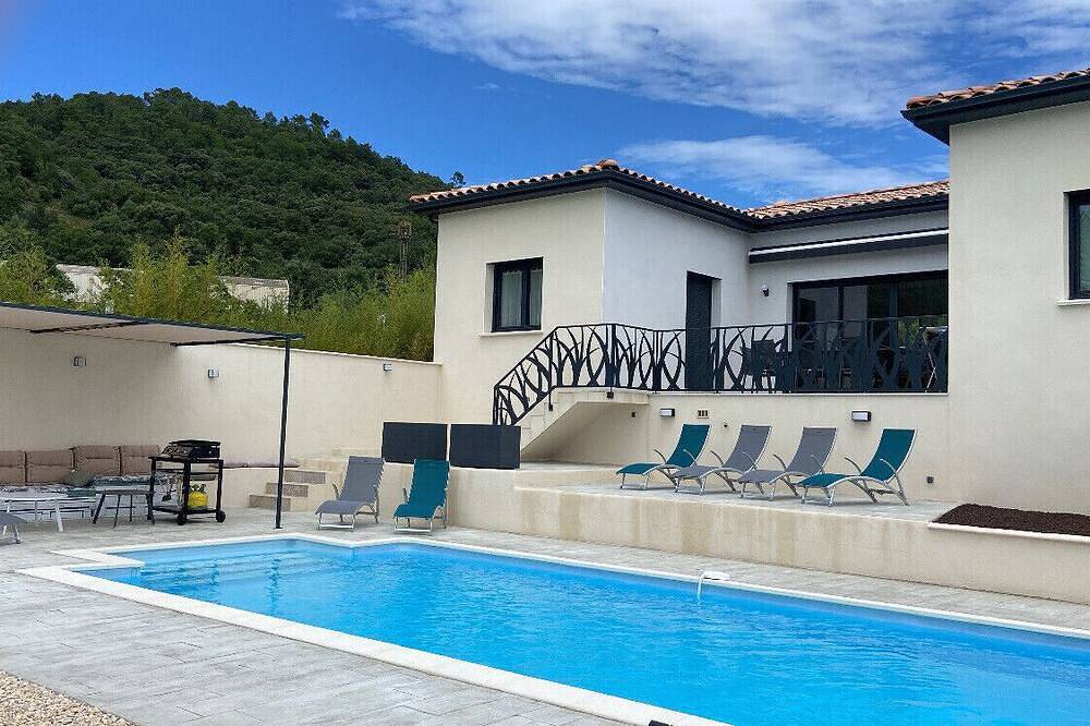 Villa des Oliviers in Les Mages, Parc national des Cévennes
