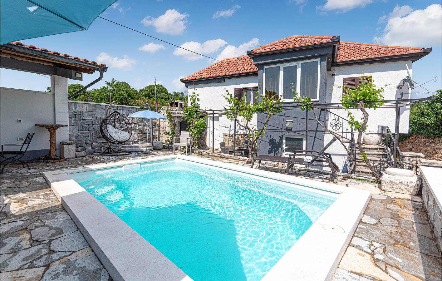 Ferienhaus für 4 Personen mit Garten in Šibenik-Knin