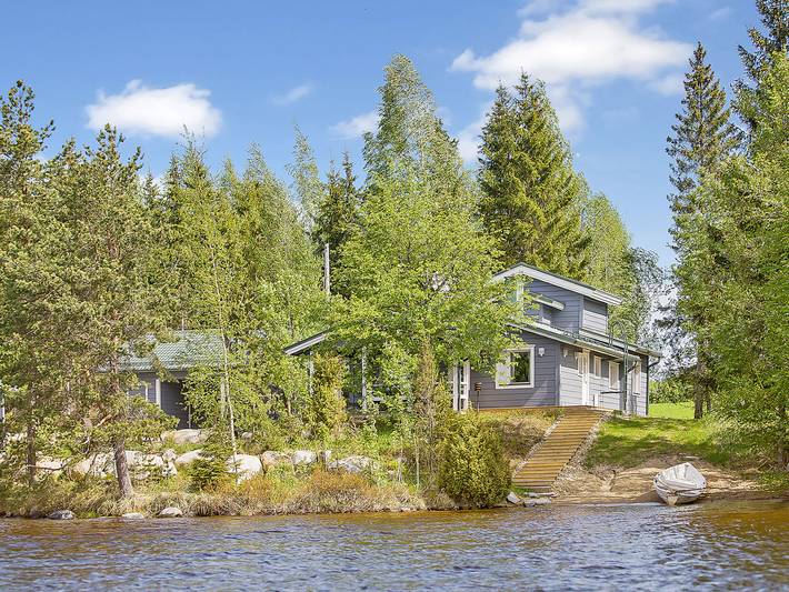 Ferienhaus für 7 Personen, mit Seeblick und Sauna, mit Haustier - 1