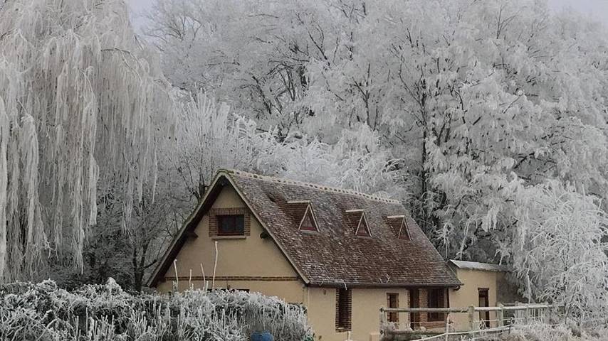 Maison de vacances pour 4 personnes, avec Terrasse et Jardin