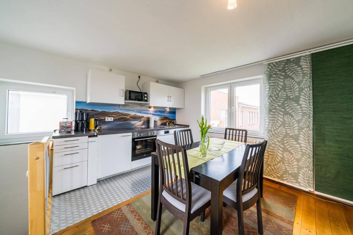 Ganze Wohnung, Ferienwohnung Meeresblick" mit Meerblick, Balkon und Wi-Fi in Borkum