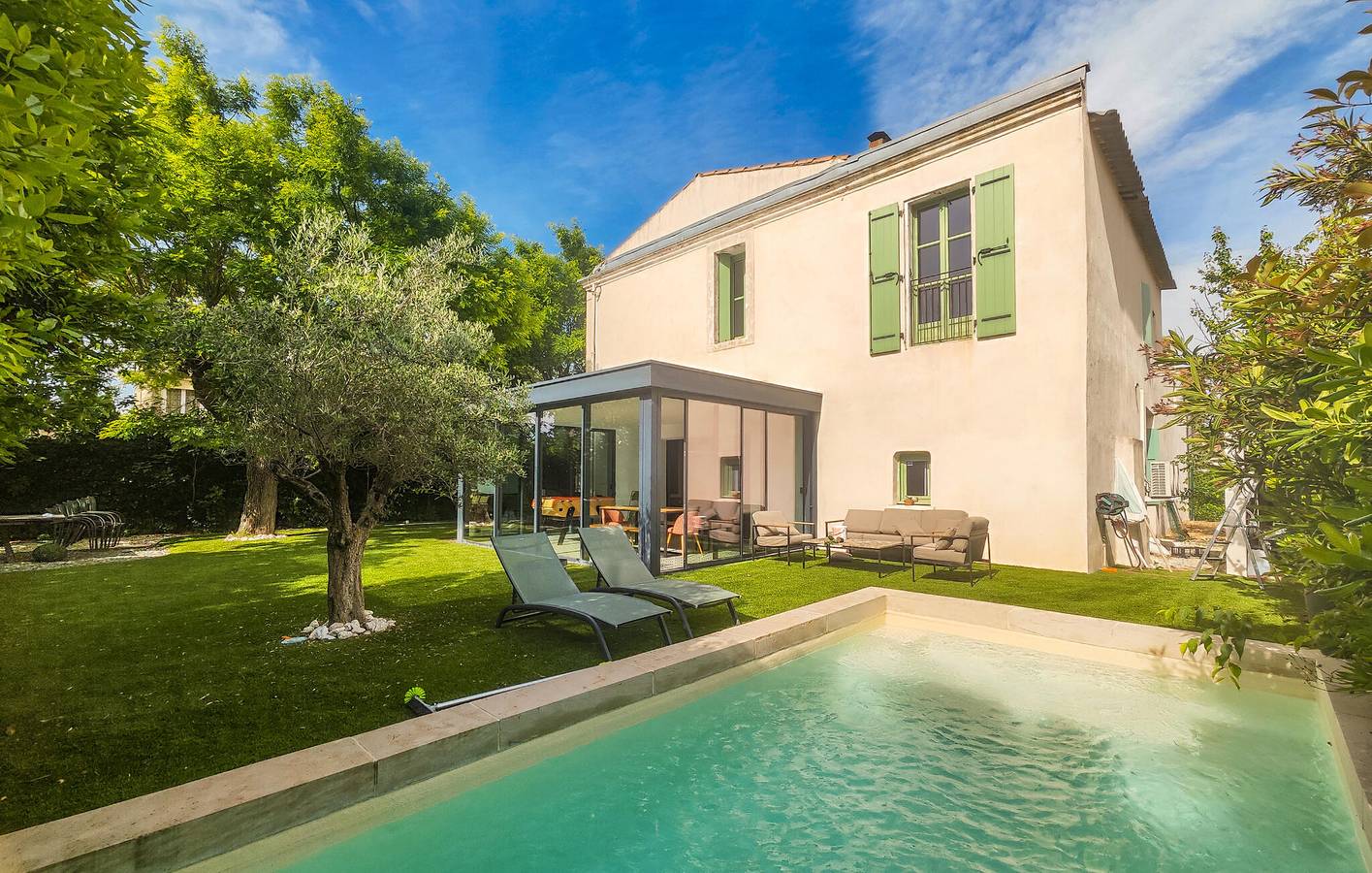Acogedor apartamento de 200 m² con piscina, garaje y wifi, a 1 km del centro de Popian in Saint-Bauzille-de-la-Sylve, Región de Lodève