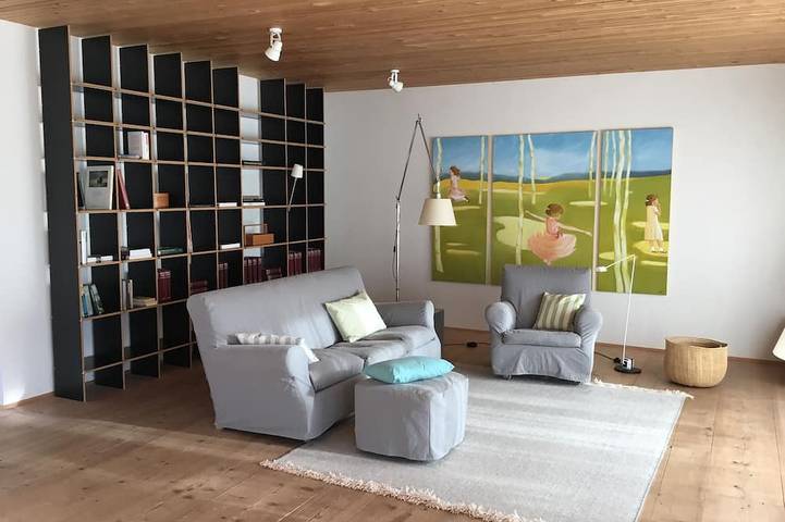 Ferienhaus mit Garten, Klarer Architektur und Puristischem Design in Dießen am Ammersee, Ammersee