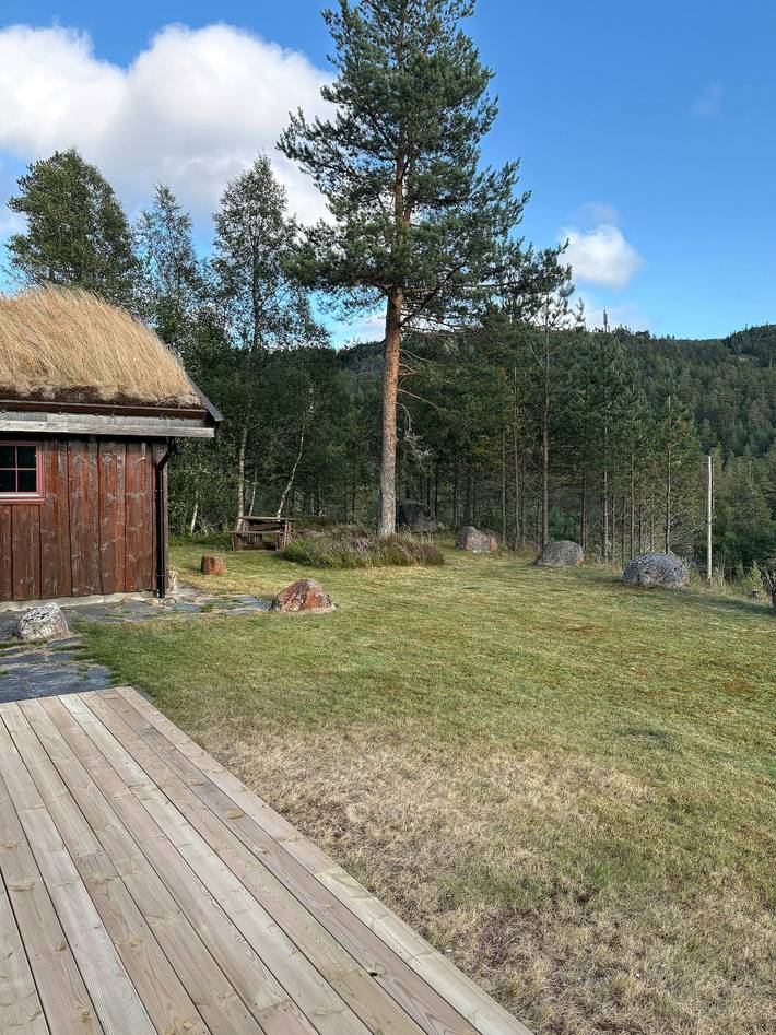 Hütte am Løfjell mit Skipisten direkt vor der Haustür in Valle