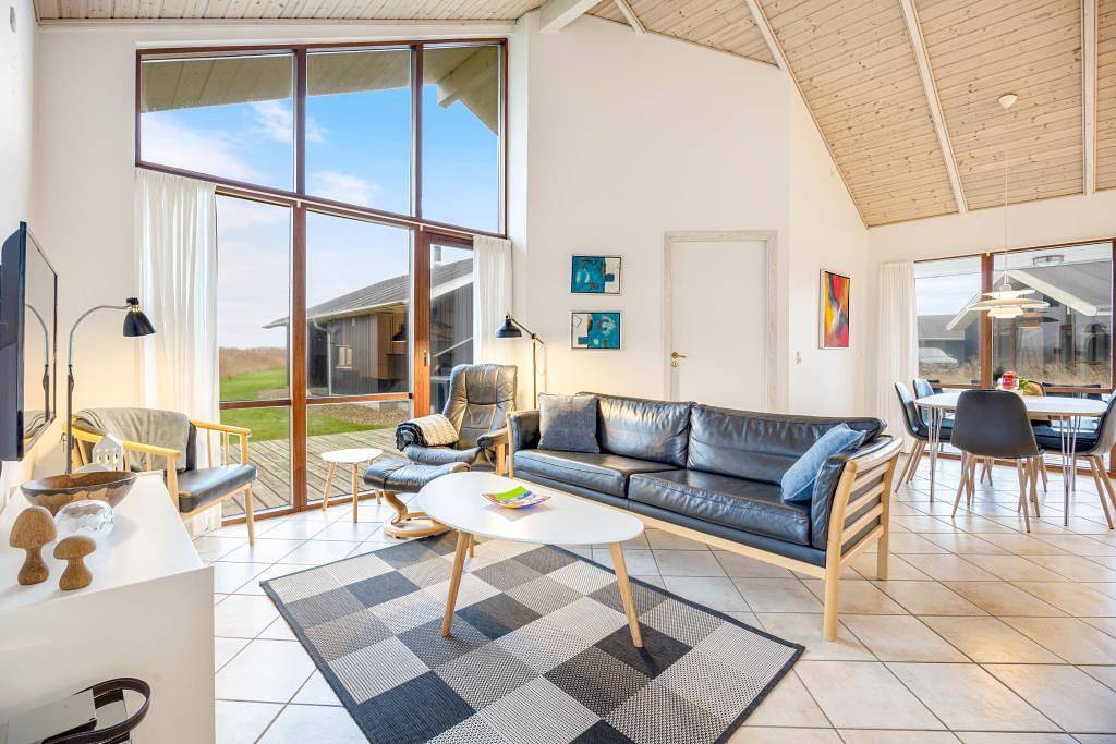 Hyggeligt sommerhus med direkte vandudsigt in Thorsminde, Nissum Fjord