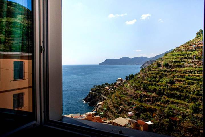 Maison d’hôte pour 2 personnes, avec terrasse et vue, animaux acceptés à Manarola - 4