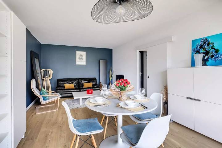 Gîte pour 2 personnes, avec jardin à Marcq-en-Barœul