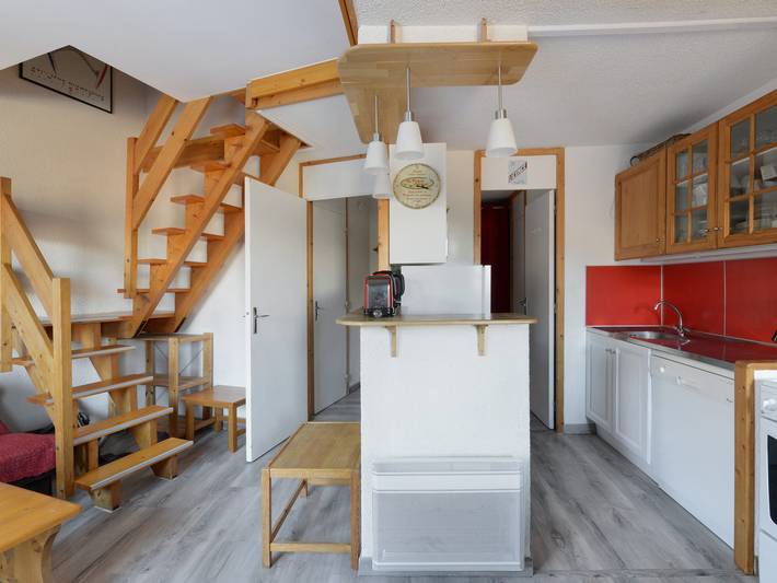 Gîte pour 9 personnes, avec balcon dans Montchavin - 4