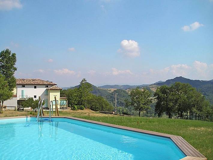 Casa vacanza per 6 persone, con Terrazza e Giardino nonché Panorama in Emilia Romagna