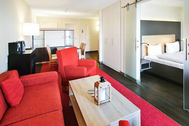 Ferienwohnung für 4 Personen, mit Ausblick und Sauna sowie Balkon in Samtgemeinde Land Wursten - 2