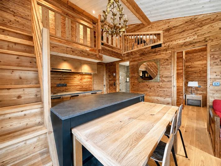 Chalet pour 4 personnes, avec terrasse à Crest-Voland - 2