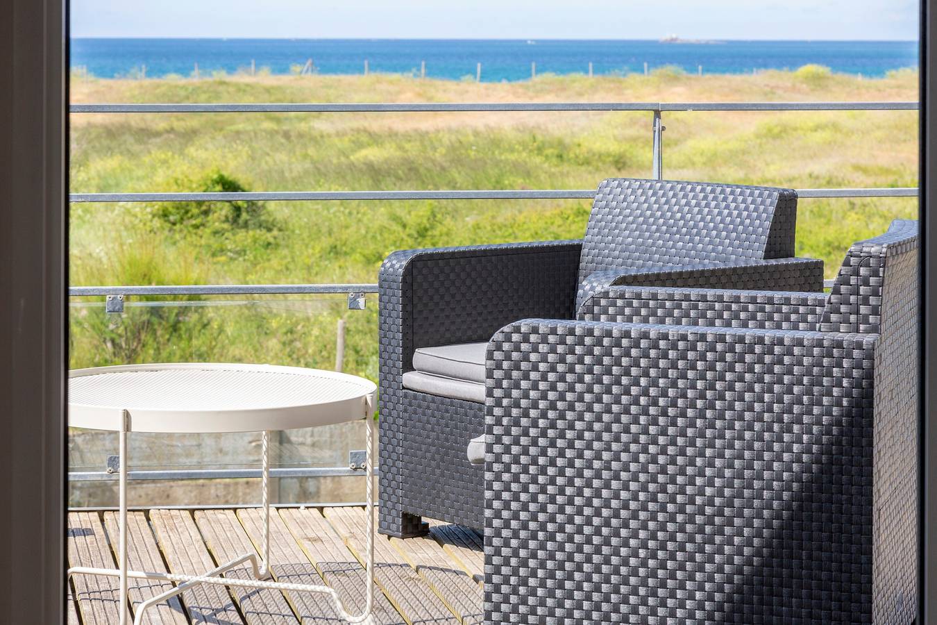 Maison Horizon – 3 Schlafzimmer/6 Pers. – Meerblick – 100 m zum Strand in Guilvinec, Côte de Cornouaille