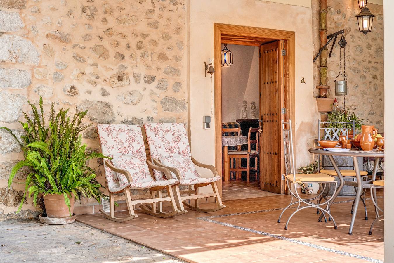 Wunderschöne Villa "Sa Sini" mit Pool, Garten, Klimaanlage und Wlan in Búger, Mallorca Inselmitte