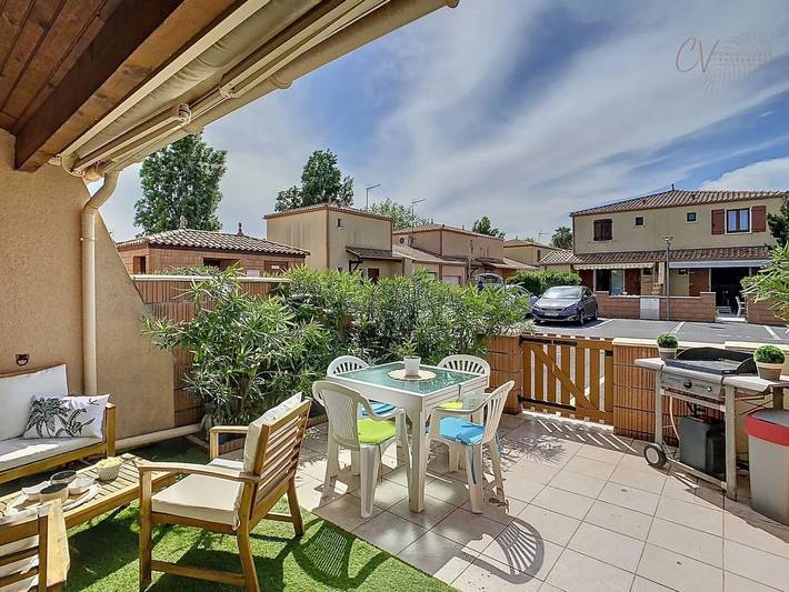 Maison de vacances pour 5 personnes, avec terrasse et piscine